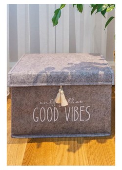 Scandinavia Concept Kosz w kolorze beżowym do przechowywania - 35 x 23 x 23 cm ze sklepu Limango Polska w kategorii Pojemniki kuchenne - zdjęcie 189260940