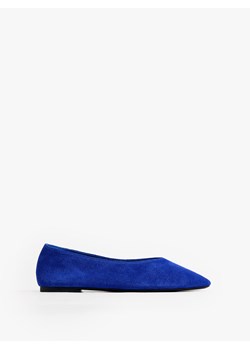 Mohito - Zamszowe baleriny - niebieski ze sklepu Mohito w kategorii Balerinki - zdjęcie 189261073