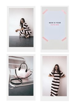 Mohito - Sukienka midi w paski - granatowy ze sklepu Mohito w kategorii Sukienki - zdjęcie 189261183