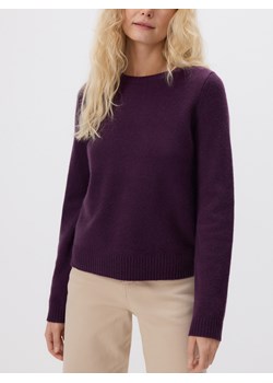 Reserved - Wełniany sweter - ciemnofioletowy ze sklepu Reserved w kategorii Swetry damskie - zdjęcie 189261902