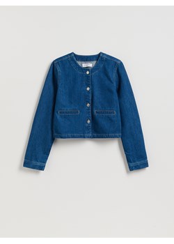 Reserved - Jeansowa marynarka - niebieski ze sklepu Reserved w kategorii Marynarki damskie - zdjęcie 189261923