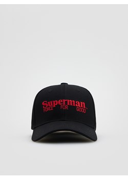 Reserved - Czapka z daszkiem SUPERMAN™ - czarny ze sklepu Reserved w kategorii Czapki z daszkiem męskie - zdjęcie 189262164