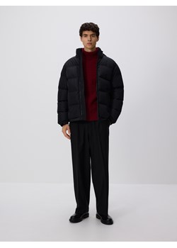 Reserved - Pikowana kurtka z chowanym kapturem - czarny ze sklepu Reserved w kategorii Kurtki męskie - zdjęcie 189262440