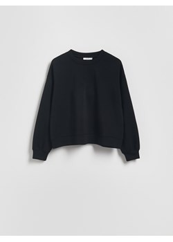 Reserved - Bluza z modalem - czarny ze sklepu Reserved w kategorii Bluzy damskie - zdjęcie 189262901