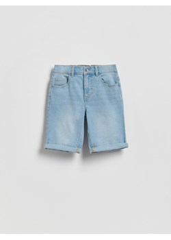 Reserved - Jeansowe szorty - niebieski ze sklepu Reserved w kategorii Spodnie chłopięce - zdjęcie 189263001