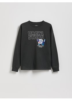 Reserved - Longsleeve Brawl Stars - czarny ze sklepu Reserved w kategorii T-shirty chłopięce - zdjęcie 189263434
