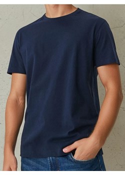 Sinsay - Koszulka w stylu basic - granatowy ze sklepu Sinsay w kategorii T-shirty męskie - zdjęcie 189264752