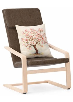 Szary tapicerowany fotel wypoczynkowy S7-N28 ze sklepu Edinos.pl w kategorii Fotele - zdjęcie 189264883