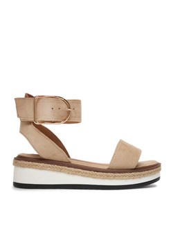 Sandały DeeZee CEO-WS091-01 Beżowy ze sklepu eobuwie.pl w kategorii Sandały damskie - zdjęcie 189264923