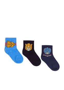 Skarpety długie TRANSFORMERS CEO-ACCCS-SS26-234TF(3-PACK) Kolorowy ze sklepu eobuwie.pl w kategorii Skarpetki dziecięce - zdjęcie 189264954