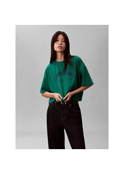 Calvin Klein Jeans T-shirt HERITAGE | Cropped Fit ze sklepu Gomez Fashion Store w kategorii Bluzki damskie - zdjęcie 189266572