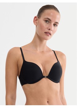 Triumph Biustonosz push-up Pure Micro 10226410 Czarny ze sklepu MODIVO w kategorii Biustonosze - zdjęcie 189266764