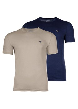 Emporio Armani T-Shirt 31692 Beżowy Comfort Fit ze sklepu MODIVO w kategorii T-shirty męskie - zdjęcie 189266803