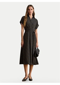 LAUREN RALPH LAUREN Sukienka koszulowa 200P03557001 Granatowy Regular Fit ze sklepu MODIVO w kategorii Sukienki - zdjęcie 189266820