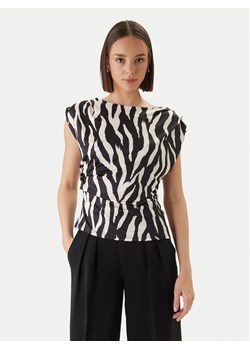 Morgan Bluzka 261-DCLAMY Czarny Regular Fit ze sklepu MODIVO w kategorii Bluzki damskie - zdjęcie 189266830