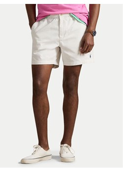 Polo Ralph Lauren Szorty materiałowe 710644995042 Biały Regular Fit ze sklepu MODIVO w kategorii Spodenki męskie - zdjęcie 189266923