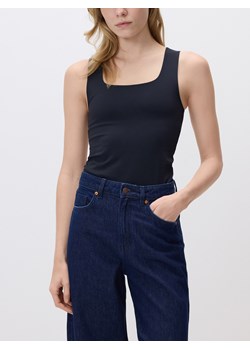 Reserved - Gładki top - czarny ze sklepu Reserved w kategorii Bluzki damskie - zdjęcie 189270411