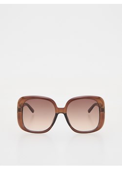 Reserved - Okulary przeciwsłoneczne - brązowy ze sklepu Reserved w kategorii Okulary przeciwsłoneczne damskie - zdjęcie 189270550