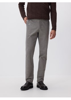 Reserved - Spodnie chino slim fit - szary ze sklepu Reserved w kategorii Spodnie męskie - zdjęcie 189271550