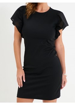 Sinsay - Sukienka mini z falbanami - czarny ze sklepu Sinsay w kategorii Sukienki - zdjęcie 189272900