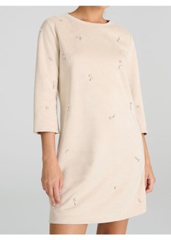 Sinsay - Sukienka mini - kremowy ze sklepu Sinsay w kategorii Sukienki - zdjęcie 189272902