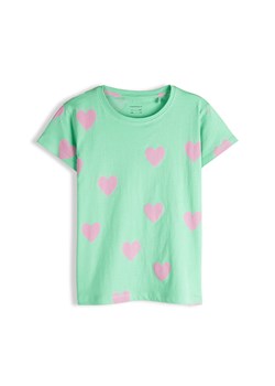 GATE Bawełniana koszulka z nadrukiem 7Y ze sklepu gateshop w kategorii Bluzki dziewczęce - zdjęcie 189273473