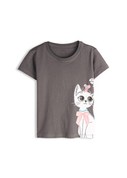 GATE Bawełniana koszulka z nadrukiem 3Y ze sklepu gateshop w kategorii Bluzki dziewczęce - zdjęcie 189273491