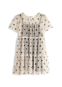 GATE Sukienka siateczkowa w kropki 5Y ze sklepu gateshop w kategorii Sukienki dziewczęce - zdjęcie 189273551