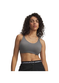 Damski biustonosz treningowy Under Armour UA Motion - szary ze sklepu Sportstylestory.com w kategorii Biustonosze - zdjęcie 189273853