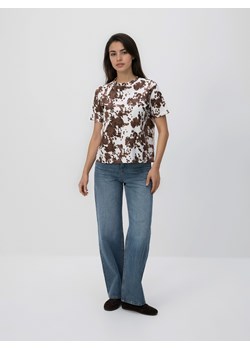 Reserved - T-shirt ze zwierzęcym motywem - inny ze sklepu Reserved w kategorii Bluzki damskie - zdjęcie 189274674