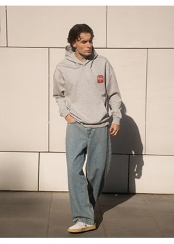 Reserved - Bluza z kapturem SUPERMAN™ - jasnoszary ze sklepu Reserved w kategorii Bluzy damskie - zdjęcie 189275434