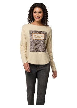 Heine Koszulka w kolorze beżowym ze sklepu Limango Polska w kategorii Bluzki damskie - zdjęcie 189276184