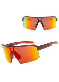 Okulary przeciwsłoneczne sportowe GOG E521-2 bordowe ze sklepu Stylion w kategorii Okulary przeciwsłoneczne męskie - zdjęcie 189276323