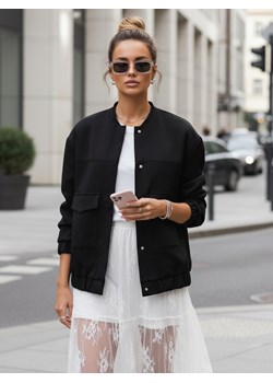 Kurtka damska bomebr QUESI czarna Dstreet TY4294 ze sklepu DSTREET.PL w kategorii Kurtki damskie - zdjęcie 189276781