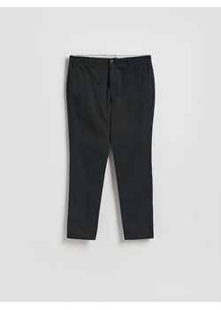 Reserved - Spodnie chino slim fit - czarny ze sklepu Reserved w kategorii Spodnie męskie - zdjęcie 189277094