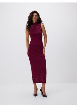 Reserved - Top z ozdobnymi detalami - fuksja ze sklepu Reserved w kategorii Bluzki damskie - zdjęcie 189277291