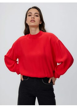 Reserved - Wiskozowa bluzka - czerwony ze sklepu Reserved w kategorii Bluzki damskie - zdjęcie 189277373