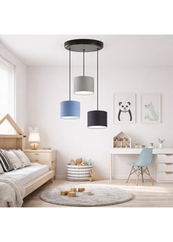 3-punktowy żyrandol z abażurami PUEBLO do pokoju dziecięcego ze sklepu Lysne w kategorii Lampy wiszące - zdjęcie 189278034