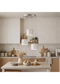 Regulowana lampa wisząca nad wyspę kuchenną PUEBLO 3-punktowa LED ze sklepu Lysne w kategorii Lampy wiszące - zdjęcie 189278044