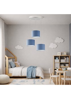 Designerska lampa wisząca z trzema abażurami do pokoju dziecięcego PUEBLO ze sklepu Lysne w kategorii Lampy dziecięce - zdjęcie 189278051