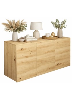 Wisząca komoda z półkami dąb artisan E0-C42 ze sklepu Edinos.pl w kategorii Komody - zdjęcie 189278283