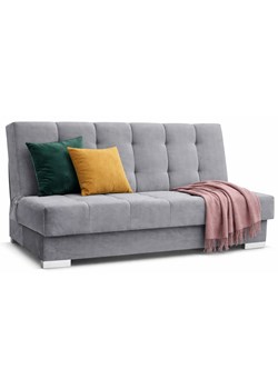 Jasnoszara Dwuosobowa Wersalka Pikowana G2-Z68 ze sklepu Edinos.pl w kategorii Sofy i kanapy - zdjęcie 189278291