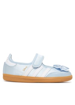 Baleriny adidas Disney Samba Jane IH1755 Błękitny ze sklepu eobuwie.pl w kategorii Balerinki dziecięce - zdjęcie 189278310
