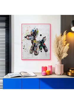 Orangewallz Druk artystyczny "Streetart Dog" w ramce ze sklepu Limango Polska w kategorii Obrazy - zdjęcie 189278633