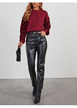 LA Angels Sweter w kolorze bordowym ze sklepu Limango Polska w kategorii Swetry damskie - zdjęcie 189278782