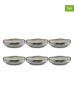 Björn Talerze głębokie (6 szt.) "Genesis" w kolorze szaro-beżowym - Ø 21 cm ze sklepu Limango Polska w kategorii Naczynia - zdjęcie 189278950