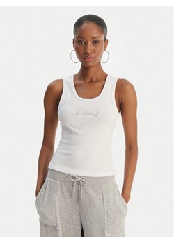 Juicy Couture Top Thin Strap JCWLV126308 Biały Slim Fit ze sklepu MODIVO w kategorii Bluzki damskie - zdjęcie 189279032