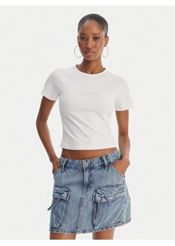 Juicy Couture T-Shirt Baby JCWCT126317 Biały Slim Fit ze sklepu MODIVO w kategorii Bluzki damskie - zdjęcie 189279033