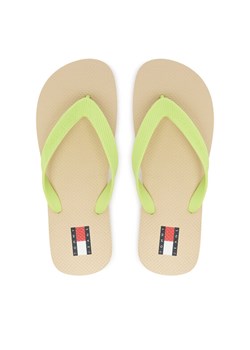 Tommy Jeans Japonki Tjw Logo Summer Sandal EN0EN02979 Żółty ze sklepu MODIVO w kategorii Klapki damskie - zdjęcie 189279053