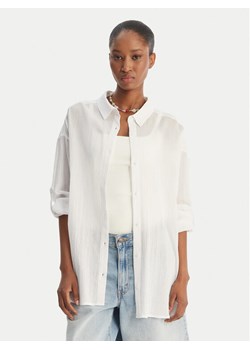 Seafolly Koszula Classic 54027-TO Biały Regular Fit ze sklepu MODIVO w kategorii Koszule damskie - zdjęcie 189279083